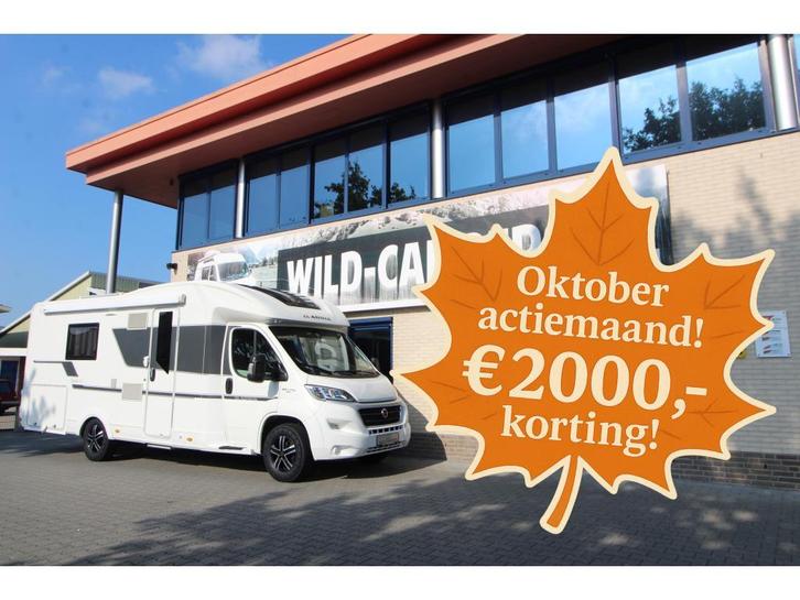 Adria Coral S 670 SLT - 130PK EURO 6 - LAGE ENKELE BEDDEN, Caravans en Kamperen, Campers, Bedrijf, tot en met 4, Adria, Diesel
