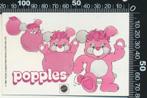 Sticker: Popples, Verzenden, Zo goed als nieuw, Bedrijf of Vereniging