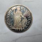 Replica gulden uit 1680 ZILVER!, 1 gulden, Vóór koninkrijk, Zilver, Ophalen of Verzenden