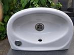 wasbak voor in kleine ruimte, Doe-het-zelf en Verbouw, Sanitair, Ophalen, Gebruikt, Chroom, Toilet