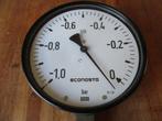 Manometer drukmeter vacuüm Econosto analoog mancave, Ophalen of Verzenden