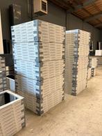 2x stalen plantenbak 100x100x40cm  !!!Combideal!!!, Rond, Nieuw, Ophalen of Verzenden, Balkon