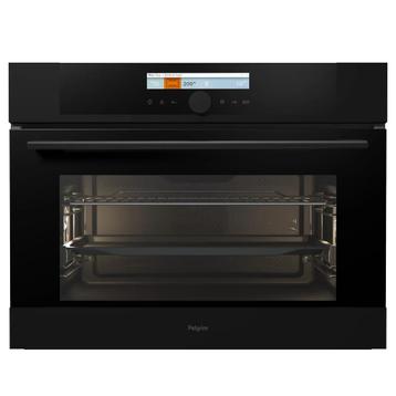 SA10) Nieuwe Pelgrim multifunctionele oven, nis 45cm, zwart  beschikbaar voor biedingen