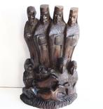 Afrikaanse Kerst-stal, Antiek en Kunst, Kunst | Beelden en Houtsnijwerken, Ophalen of Verzenden