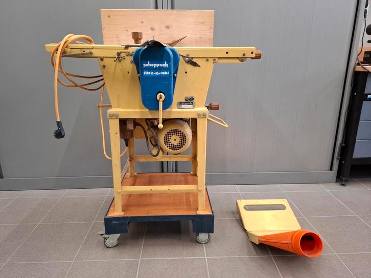 Vlaktebank vandiktebank HM2 Scheppach schaafbank, Doe-het-zelf en Verbouw, Schaafmachines, Ophalen
