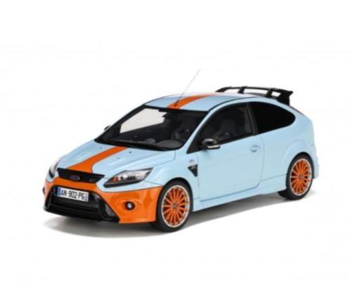 FORD FOCUS MK2 RS Le Mans ORANJE '10 OTTO MOBILE 1/18 OT1011, Hobby en Vrije tijd, Modelauto's | 1:18, Nieuw, Auto, OttOMobile