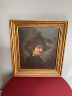 Schilderij Portret van Rembrandt, Antiek en Kunst, Kunst | Schilderijen | Klassiek, Ophalen of Verzenden