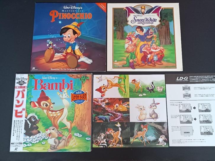 Disney Collectie 11 Laserdisc, Verzamelen, Disney, Zo goed als nieuw, Beeldje of Figuurtje, Overige figuren, Ophalen of Verzenden