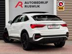 Audi Q3 Sportback 45 TFSI e S Edition Pano/Memory/360, Auto's, Audi, Gebruikt, Euro 6, Alcantara, Wit