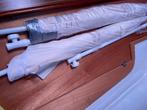 2 CREMEKLEURIG PARASOLS VOOR AAN BOORD, Ophalen of Verzenden, Gebruikt, Overige typen