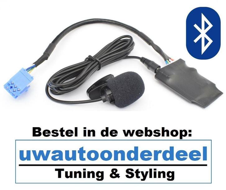 Lancia Delta Ypsilon Bluetooth Carkit Streaming Aux Mp3 Muso, Auto diversen, Carkits, Nieuw, Verzenden
