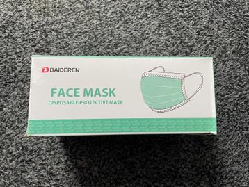 Mondmaskers 50 stuks. Nieuw beschikbaar voor biedingen