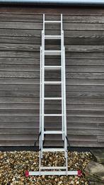 Gamma Reformladder 3x8 sporten, Doe-het-zelf en Verbouw, Ladders en Trappen, Ophalen, Gebruikt, Ladder, Opvouwbaar of Inschuifbaar