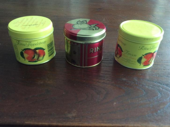 Appelstroop Blikken Set, Verzamelen, Blikken, Zo goed als nieuw, Overige, Overige merken, Ophalen of Verzenden