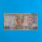 100 dalasi Gambia #068, Postzegels en Munten, Bankbiljetten | Afrika, Los biljet, Overige landen, Verzenden