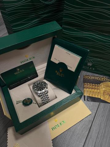 Rolex Datejust 41mm Green Dial beschikbaar voor biedingen