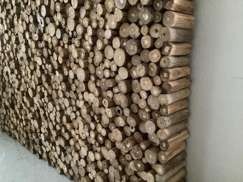 NIEUW mooi PTMD houten paneel wandhanger 78x78 cm, Huis en Inrichting, Woonaccessoires | Overige, Nieuw, Ophalen