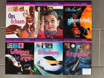 Atlas voor de Jeugd - 6 Wetenschapsboeken beschikbaar voor biedingen