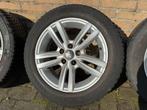 4 Winterbanden op lichtmetalen velgen 195 55 R15 15 inch, Auto-onderdelen, Banden en Velgen, Ophalen, Gebruikt, 15 inch, Banden en Velgen