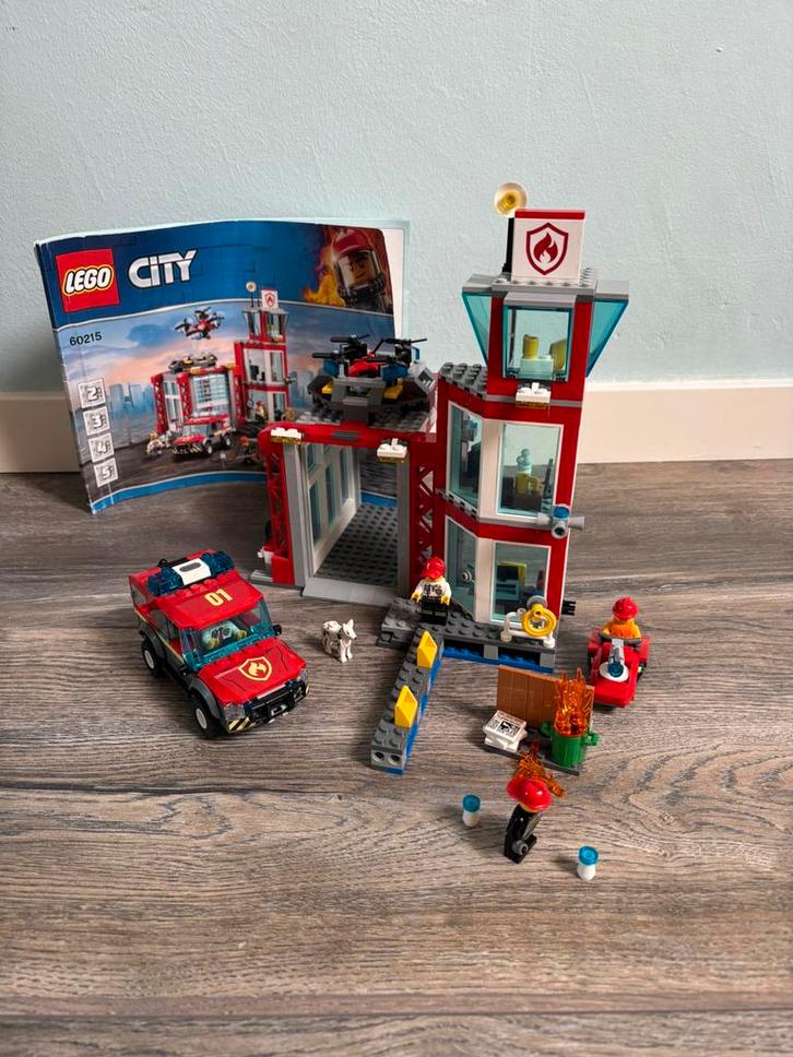 Brandweer Lego pakket!, Kinderen en Baby's, Speelgoed | Duplo en Lego, Zo goed als nieuw, Lego, Complete set, Ophalen of Verzenden
