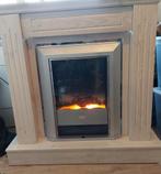 Schouw met sierhaard, Ophalen, Vrijstaande haard, Elektrische haard