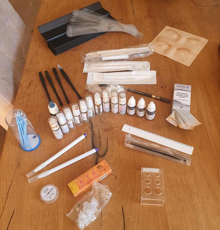 Maxelle PMU starterkit Maxbrow permanente make-up, Hobby en Vrije tijd, Cursusmateriaal, Gebruikt, Ophalen of Verzenden