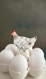Kip schaal eieren Porselein, Ophalen of Verzenden