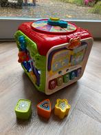 VTech Activiteiten Kubus - Leerzaam Speelgoed, Ophalen of Verzenden, Gebruikt, Overige typen, Met licht