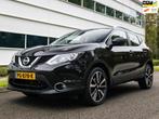 Nissan Qashqai 1.2 Tekna, NAP, PANO,Trekh, 360 CAM. Stoelvw, Auto's, Gebruikt, 4 cilinders, 116 pk, Zwart