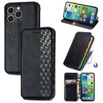 Luxe PU Lederen Wallet Case Set voor iPhone 14 Pro _ Zwart, Verzenden, Nieuw, IPhone 14 Pro, Hoesje of Tasje