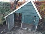 Kippenhok in goede staat met ren., Dieren en Toebehoren, Pluimvee | Toebehoren, Ophalen, Gebruikt, Kippenhok of Kippenren