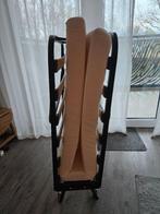 1 persoons inklapbaar logeerbed, Huis en Inrichting, Slaapkamer | Bedden, Eenpersoons, Zo goed als nieuw, 80 cm, Metaal