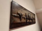 Metalen 3D Schilderij - 180x60 cm - Als Nieuw, Ophalen, Zo goed als nieuw