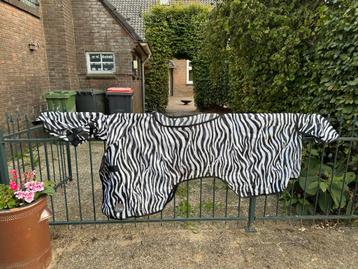HKM Vliegen Uitrijdeken Zebra 125/175 beschikbaar voor biedingen