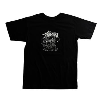 Stussy T-Shirt Zwart beschikbaar voor biedingen