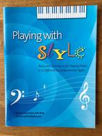 Deborah Gruber, Playing with style, trucs en technics piano, Les of Cursus, Ophalen of Verzenden, Zo goed als nieuw, Piano