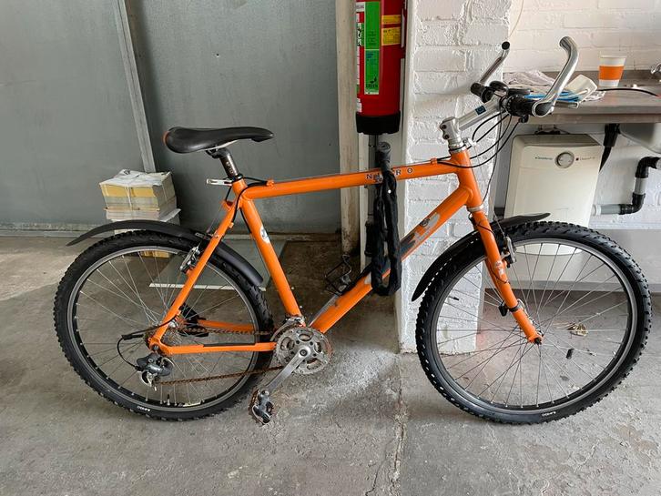 Oranje Nero B1 Mountainbike lichte opknapper, Fietsen en Brommers, Fietsen | Mountainbikes en ATB, Gebruikt, Heren, Overige merken
