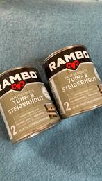 Rambo tuin steigerhout poeder beige beits 1146 vintage, Nieuw, Beits, Ophalen of Verzenden, Bruin