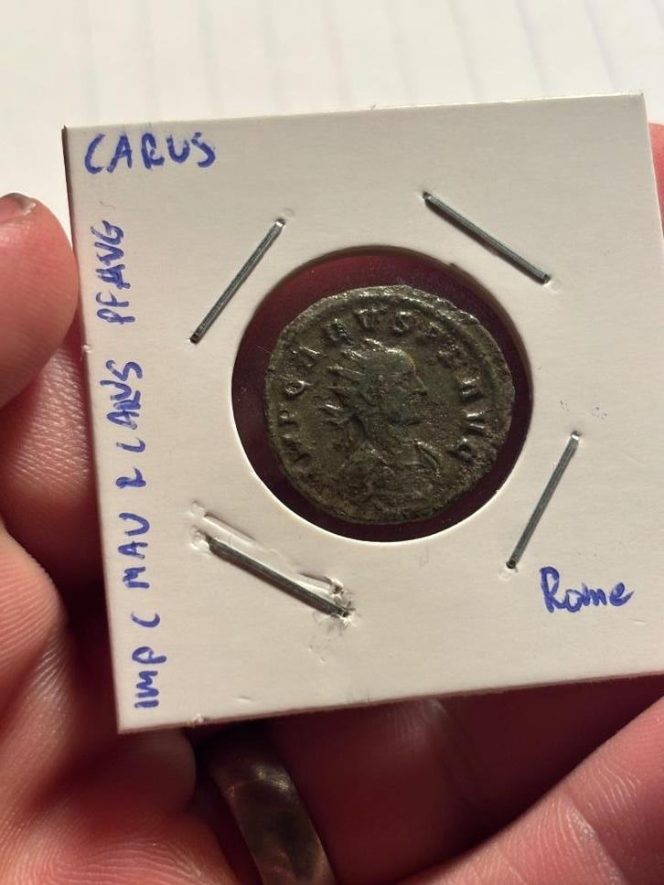Romeinse munt - carus, Postzegels en Munten, Munten | Europa | Niet-Euromunten, Losse munt, Overige landen, Ophalen of Verzenden