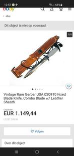 Gerber mes, Ophalen of Verzenden, Landmacht, Amerika, Mes of Dolk