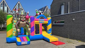 Springkussen Multiplay 'Animal party' te huur