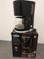 Braun koffiezetapparaat, Witgoed en Apparatuur, Koffiezetapparaten, 10 kopjes of meer, Ophalen of Verzenden, Zo goed als nieuw