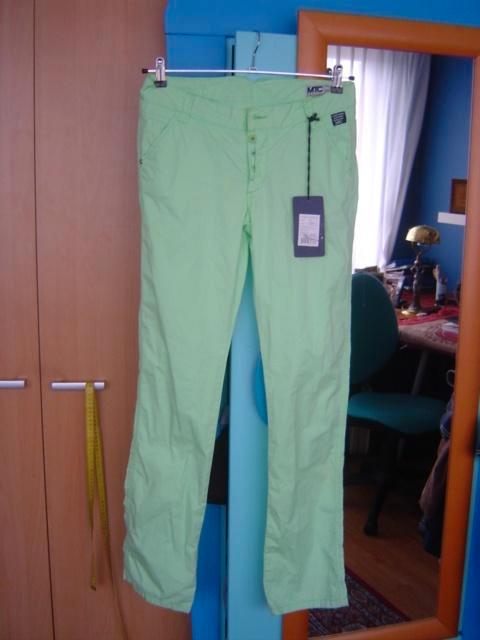 leuke appeltjesgroene zomerbroek MTC 40 nieuw+kaartje, Kleding | Dames, Broeken en Pantalons, Nieuw, Maat 38/40 (M), Groen, Lang