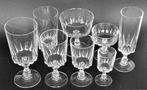 Cristal d’Arques Louvre Kristal Glasservies, Antiek en Kunst, Antiek | Glas en Kristal, Ophalen of Verzenden