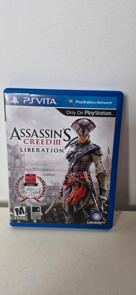 assassin's creed 3 liberation voor de ps vita, Spelcomputers en Games, Games | Sony PlayStation Vita, Zo goed als nieuw, Avontuur en Actie