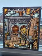 Vintage Glas-in-lood Raamhanger 'De Distillateur', Ophalen of Verzenden