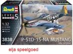 Revell 1:32 P-51D-15NA MUSTANG 3838 modelbouw vliegtuig, Hobby en Vrije tijd, Nieuw, Revell, Groter dan 1:72, Ophalen of Verzenden