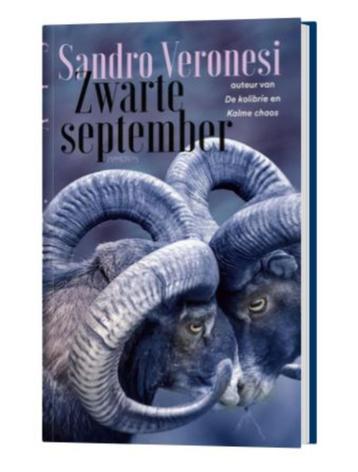 Sandra Veronesi Zwarte September NIEUW 2025 BOEK beschikbaar voor biedingen