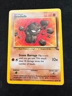 Geodude 47/62 Fossil, Hobby en Vrije tijd, Verzamelkaartspellen | Pokémon, Gebruikt, Ophalen of Verzenden, Losse kaart