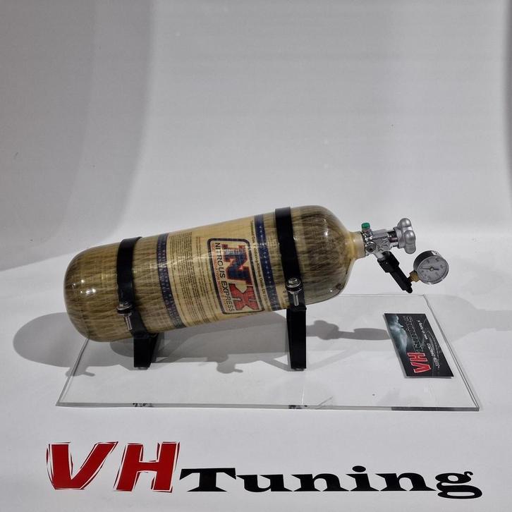 NX nitrous 10LBS lachgas fles Carbon, Auto diversen, Tuning en Styling, Ophalen of Verzenden
